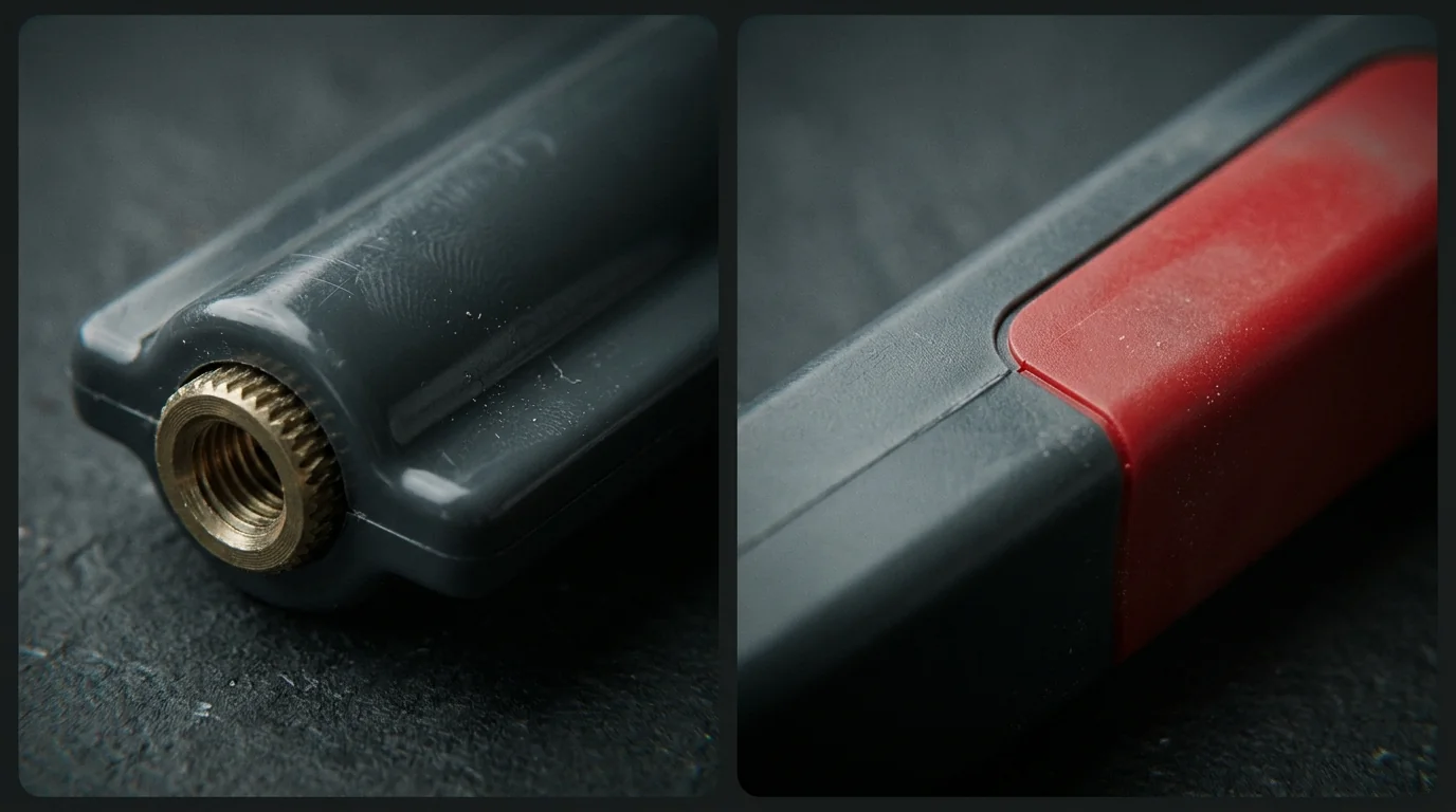 Sovrastampaggio a confronto: insert molding e bi-iniezione 2K